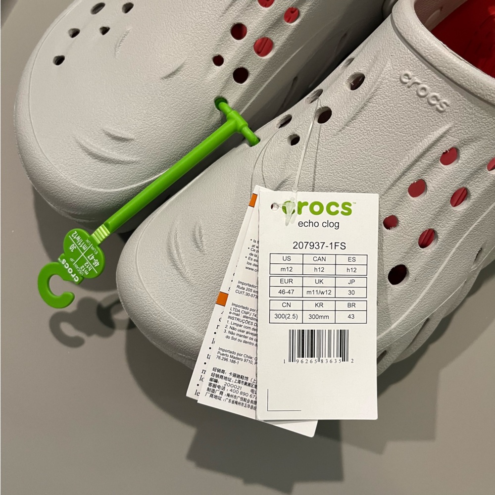 NWT Crocs Echo Clog MENS 12 - Picture 3 of 7